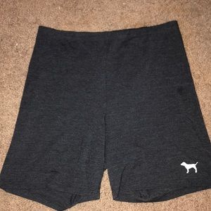 High-Waisted PINK Bike Shorts